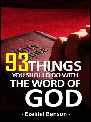 cover image of 93 Things You Should Do With the Word of God